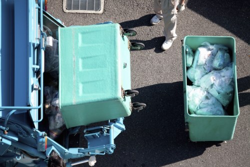 Environmentally friendly recycling process at Tommy's Rubbish